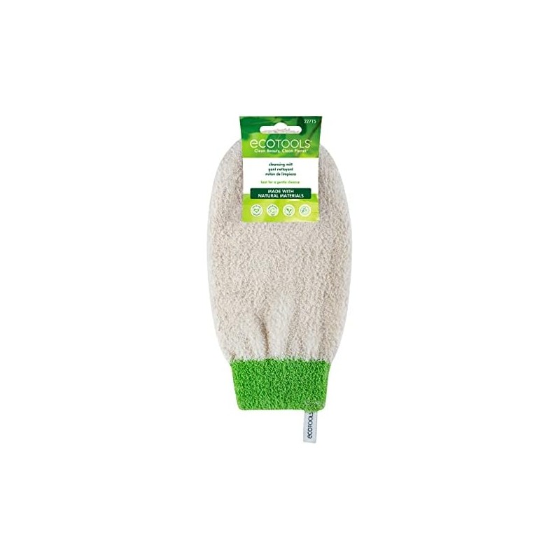 EcoTools, Bath and Shower Mitt, Guante para Baño, Limpieza Profunda,