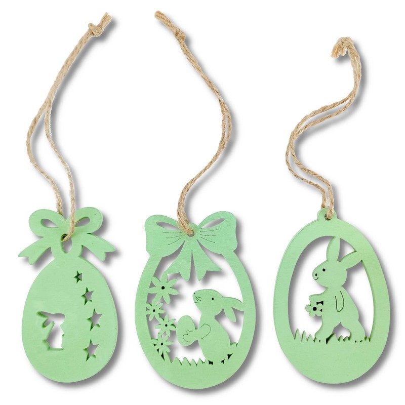 DARO DEKO Wooden Decorative Hanger 5 x 7 cm Easter