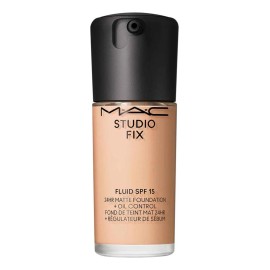 Base Líquida MAC Studio Fix Fluid FPS 15 | Tono N4.75 | Cobertura 24h | Pro Fluid Technology