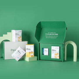 Povera Pregnant Women Baby Birth Gift Set 9 Pieces Baby Lactobacillus Vitamin D Zinc Nutritional Supplement / 포베라 임산부 아기 출산 선물세트 9종 아기 유산균 비타민D 아연 영양제