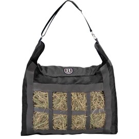 Harrison Howard Premium Durable Slow Feed Horse Hay Bags Oxford Cloth Heavy Duty Large Capacity Horse Feeding Bag-Black