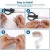 10pcs Hearing Aid Tubes, 3.6 x 2mm Soft Flexible PVC