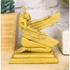 Ebros Ancient Egyptian Hieroglyphic Kneeling Winged Goddess Maat Mini Figurine