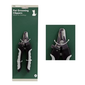 Zopper Dog Nail Clippers with Safety Lock and Protective Guard Pet Nail Clippers 16cm for Dog & Cat Extra Sharp for Hard Claws Avoid Over Cutting Toenail All Breed Sizes (Black)