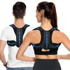 DAILIENFUS Posture Corrector Back Straightener for Men Women Breathable Posture