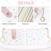 Modacarry Small Wallet Cute Floral Coquette Rose Prints Wallet with