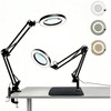 Lupa con Luz LED 10X JEERISE JXL-LEDFDJ16 y Base Ajustable