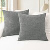 CaliTime Pack of 2 Cozy Throw Pillow Covers Cases for