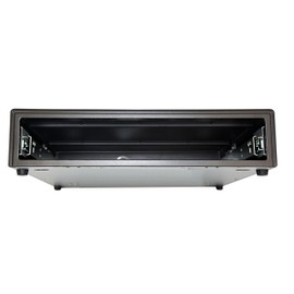 HK SYSTEMS 18" Heavy Duty Black POS Cash Drawer with 5Bill/8Coin. "Stainless Steel" Front, Ball Bearing Slides