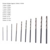 HSS Drill Bit Set Mini Spiral Drilling Carving Hole Wood
