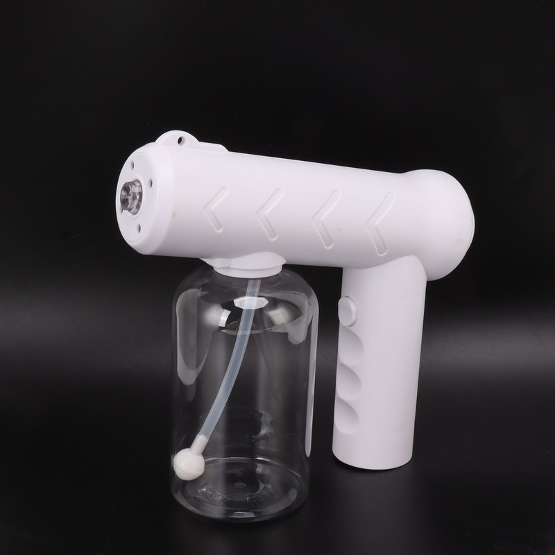 Nano Cleaning Sprayer Rechargeable Blue Light Portable Handheld Alcohol Atomizer