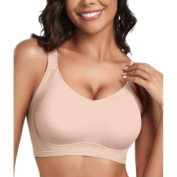 OEAK OEAK Womens Seamless Push Up Bras No Underwire Full