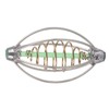 10PCS Stainless Steel Spring Fishing Feeder Bait Cage Holder Tackle