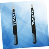 Baluue 2pcs Dual-use Eyebrow Trimmer Tweezers Makeup Accessories for Precision