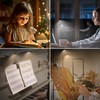 Vekkia Dual Heads Rechargeable Book-Light for Reading at Night in