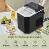 ARLIME Countertop Ice Maker, Portable Ice Making Machine 6-13 Mins