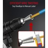 Katerk Upgraded 3pc Fast Wire Twister Tool for Drill, Electrical