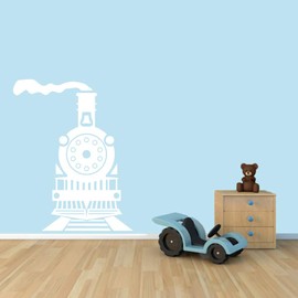 Sweetums Signatures Train Wall Decal, Kids Bedroom Wall Murals Graphics Decor Stickers