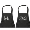 60 Second Makeover Limited Couples Mr and Mrs Black Apron