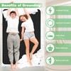 LAXVAPIU Grounding Mat for Bed Earth Connected Mat for Sleep