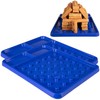 Brick Building Construction Eating Plate (2 Pack) - Stack &