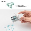 Midori 35545006 Hole Punch, Compact Punch, XS White A