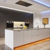 Reality Leuchten R65573102 LED Strip Rush Plastic Black with 10.5