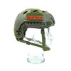 FAST Railed Helmet; Olive Green