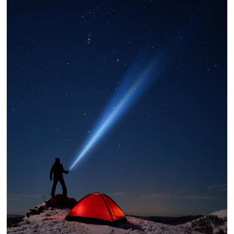 MagLite ML300L LED 3-Cell D Flashlight, Adjustable Focus, Long Battery