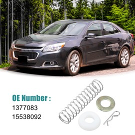 ACROPIX Transmission Shifter Lever Linkage Repair Kit Fit for Chevy C10 GMC3500 Fit for Olds Fit for Buick - Pack of 1 White, Silver Tone