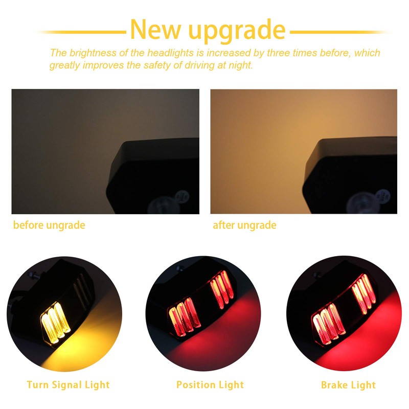 MFC PRO Integrated LED Turn Signal and Tail Light for