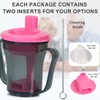 Ehucon Dysphagia Regulating Drinking Cup,include 5cc and 10cc sip cup,