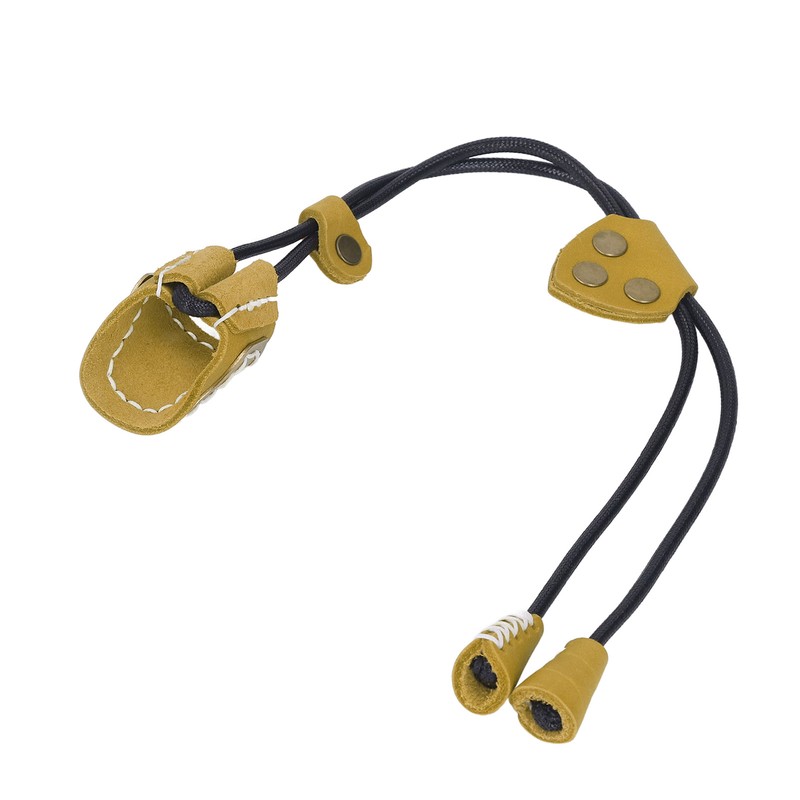 Archery Leather Finger Guard Comfortable Regulating Ergonomic Simple Use Archery