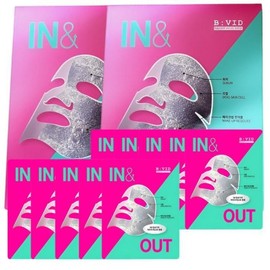 Vivid In-N-Out Sebum Waste Management Mask Pack 5 sheets x 2 boxes / 바이비드 인앤아웃 피지 노폐물 관리 마스크팩 5매X2박스