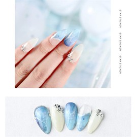 10 Stickers, Laser Galaxy, Starry Sky, Nail Foil, Nail Decor, Stamp Stickers, Nail Art Foil (2)