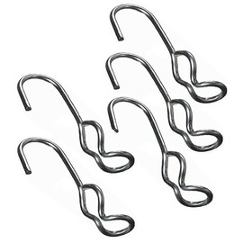 BEAR FLAG EDITION for Set of Five Non-Slip SJ Hooks for Farms Truck Tarps Boat Covers & More TRRSJ