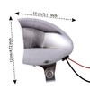 Chrome Bullet Headlight Assembly For Harley Sportster XL Softail Bobber