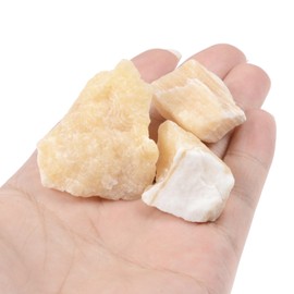 Justinstones Justinstones 1/2LB Large Raw Calcite Tumbled Stone Specimen Collection Pocket Worry Healing Crystal