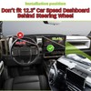 HGWEI Center Console Dashboard Organizer Compatible with 2022-2026 GMC Hummer