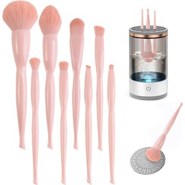 Brochas de Maquillaje, Automático Limpiador Eléctrico de Brochas, Profesionales para Maquillaje, Limpieza Múltiples