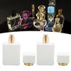 Perfume Atomizer Bottle Refillable Empty Glass Perfume Bottle, 2Pcs Empty