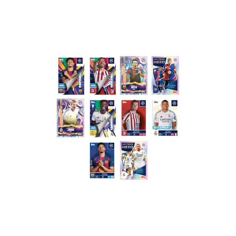 Champions League Stickers 25/26 - Full Box (50 Packets -
