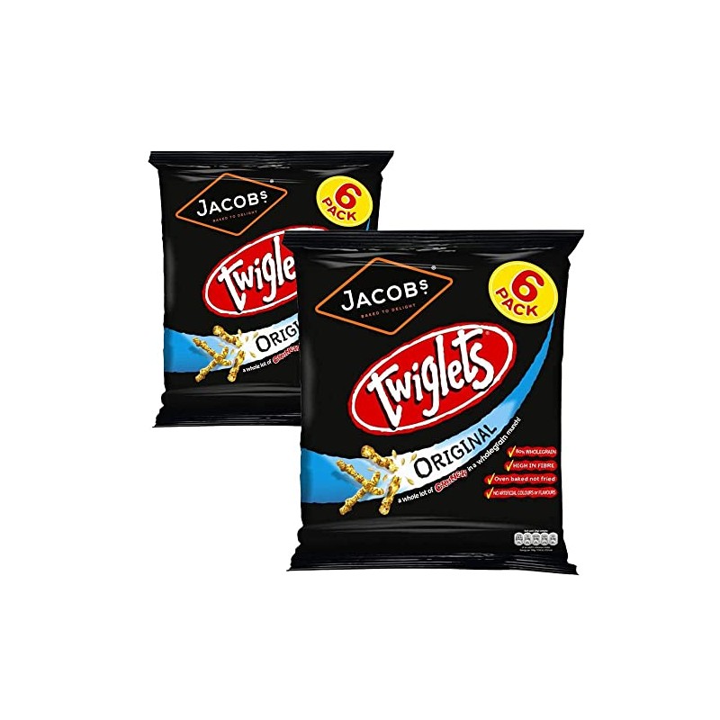 Jacob's Twiglets Original 24g x 6 per Pack - Pack