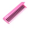 Diane Double Tooth Teasing Comb 8" Pink DBC033