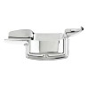 Unbranded Chrome Rear Brake Master Cylinder Cover Fit For Harley