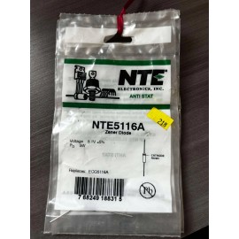 NTE5116A 5.1V Zener Diode Replaces ECG5116A GE5ZD-5.1 SK5X1 SK3382