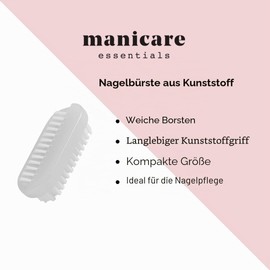 Manicare Nagelbürste Weiß