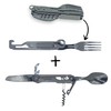 Campura Titan Pot - 750 ml with Cutlery Set, Lightweight