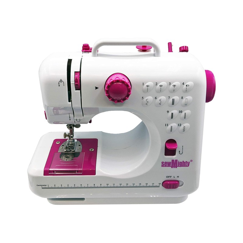 Sew Mighty Mini Sewing Machine – Portable, Battery & AC