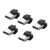 YFFSFDC Magnetic Charging Cable Terminals [Set of 5] 2.4A Type